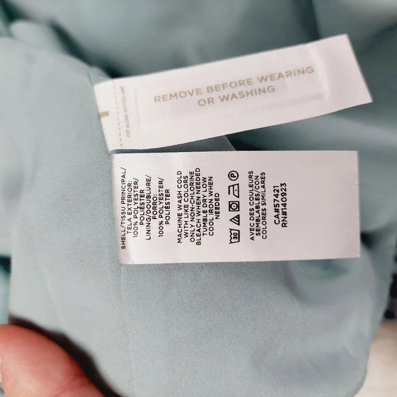 New LOFT Blue Leopard Print Long Sleeve V-Neck Midi Dress P 405 - Picture 9 of 10